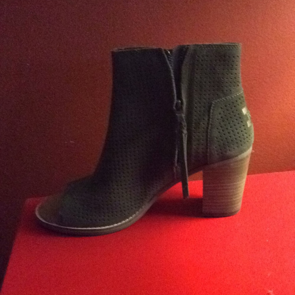 Toms Peep Toe Bootie